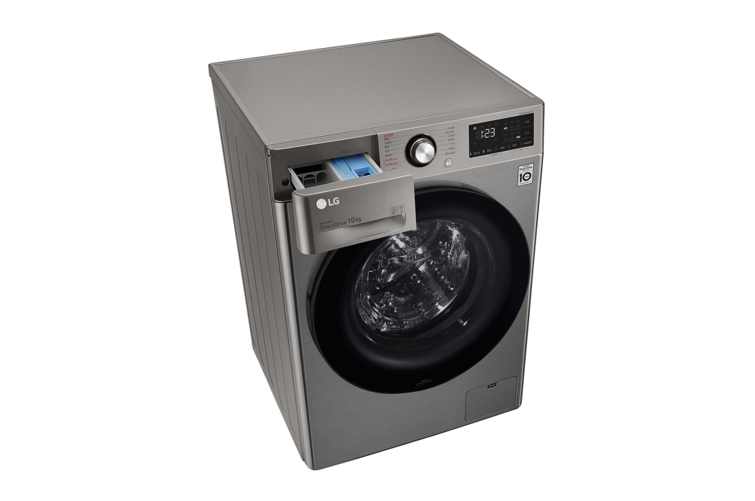 LG 人工智能·纤巧洗衣机 <br>蒸汽除菌除螨 健康洗护 10Kg 钛空银, FY10PY4, thumbnail 9