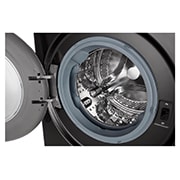 LG 人工智能·纤巧洗烘一体机 速净喷淋 蒸汽洗 11/7Kg 曜岩黑, 04_Vivace_VC3_V700_11-7kg_Blacksteel_F4V5BRPKP0B_CN_DrumDetail, FD11BW4, thumbnail 4