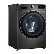 LG 人工智能·纤巧洗烘一体机 速净喷淋 蒸汽洗 11/7Kg 曜岩黑, 10_Vivace_VC3_V700_11-7kg_Blacksteel_F4V5BRPKP0B_CN_Left, FD11BW4, thumbnail 10