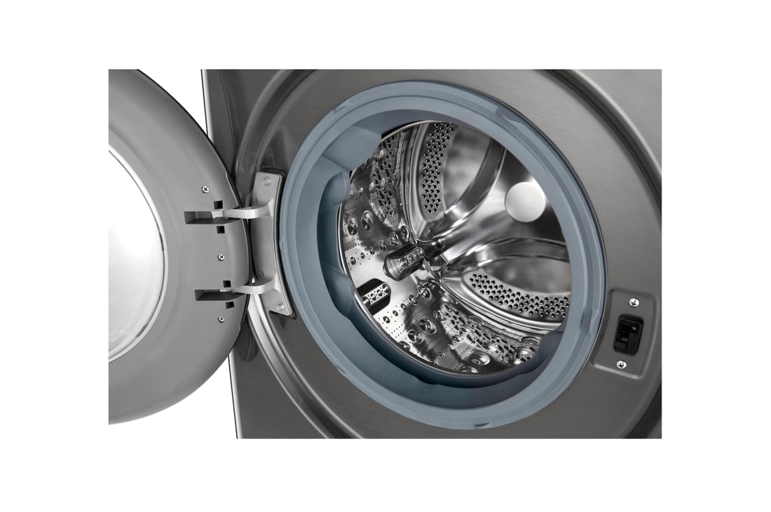 LG 人工智能·纤巧洗烘一体机 速净喷淋 11/7Kg 钛空银, 04_Vivace_VC4_V500_11-7kg_Platinum_F4V5MRPKP_CN_Drum.jpg, FD11PX4, thumbnail 4
