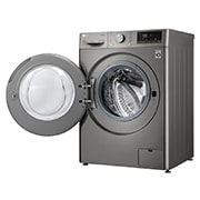 LG 人工智能·纤巧洗烘一体机 速净喷淋 11/7Kg 钛空银, 11_Vivace_VC4_V500_11-7kg_Platinum_F4V5MRPKP_CN_Right_Open.jpg, FD11PX4, thumbnail 11