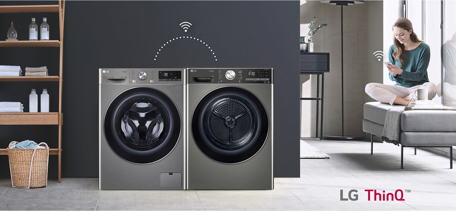 LG ThinQ™ 科技串联智慧家电