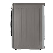 LG  双变频热泵· 大容量干衣机 健康智能护衣 10Kg 钛空银, 侧面视图, RH10V9PV2W, thumbnail 12