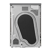LG  双变频热泵· 大容量干衣机 健康智能护衣 10Kg 钛空银, 背面视图, RH10V9PV2W, thumbnail 13