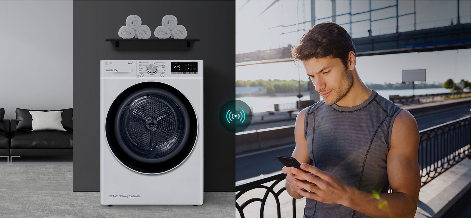 LG ThinQ™ 科技串联智慧家电