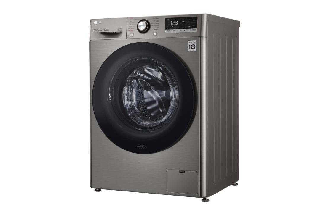 LG 人工智能 · 纤巧洗烘一体机 <br>蒸汽除菌除螨 智能烘干 10/7Kg 钛空银, FMY10R4PF, thumbnail 12