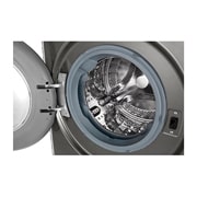 LG 人工智能 · 纤巧洗烘一体机 <br>蒸汽除菌除螨 智能烘干 10/7Kg 钛空银, FMY10R4PF, thumbnail 4