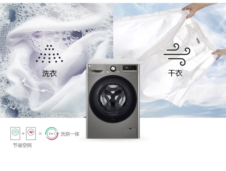 洗衣机干衣机合二为一