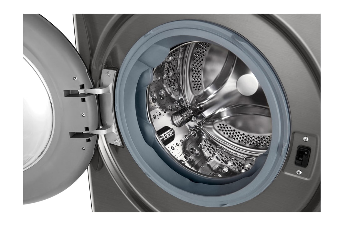 LG 人工智能·纤巧洗烘一体机 高温煮洗 纤薄机身 9/5Kg 钛空银, FCY90M2P, thumbnail 4