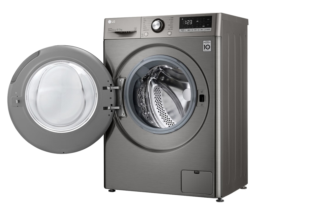 LG 人工智能·纤巧洗烘一体机 高温煮洗 纤薄机身 9/5Kg 钛空银, FCY90M2P, thumbnail 11