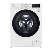 LG 人工智能·纤巧洗衣机 <br>高温煮洗护衣 大容量 9Kg 奢华白, FCY90N2W, FCY90N2W, thumbnail 1