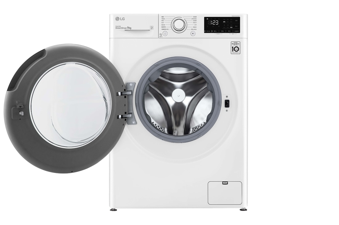 LG 人工智能·纤巧洗衣机 <br>高温煮洗护衣 大容量 9Kg 奢华白, FCY90N2W, FCY90N2W, thumbnail 2