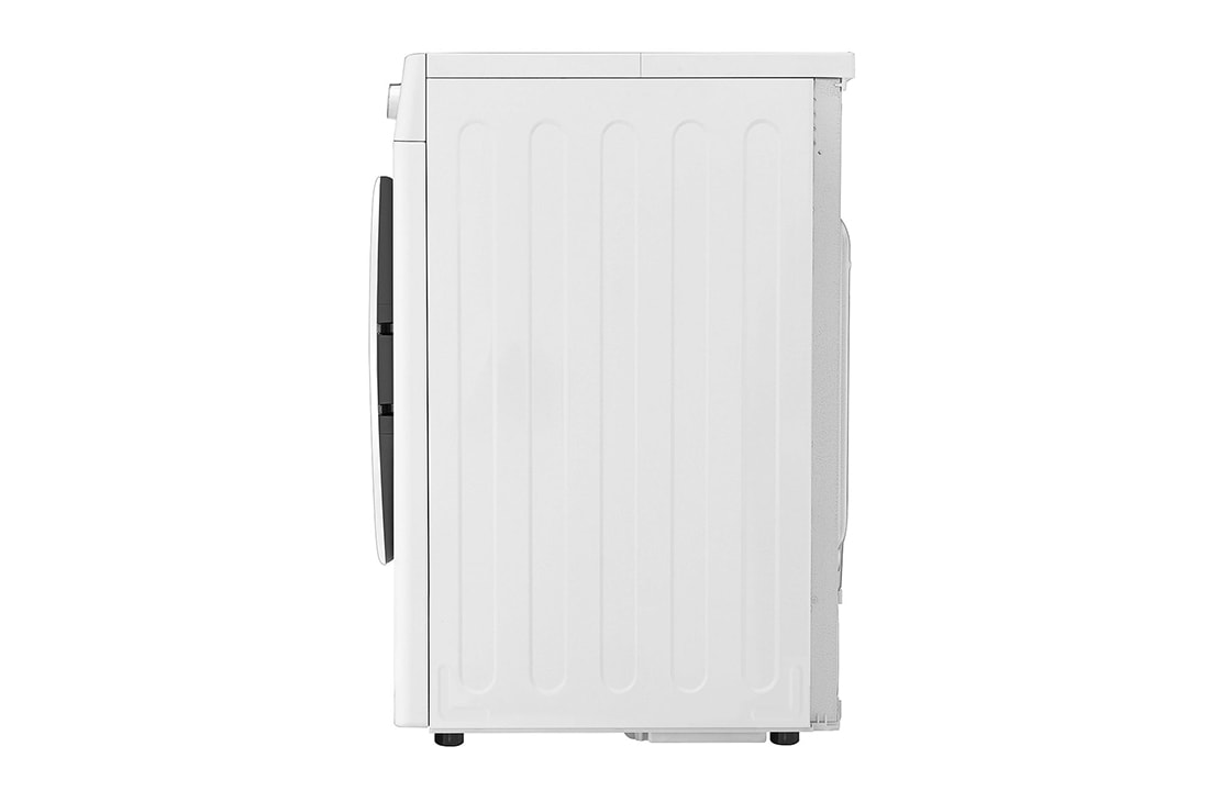LG 双变频热泵·大容量干衣机 健康干衣护衣 10Kg  奢华白, 侧面视图, RH10V3AV4W, thumbnail 14