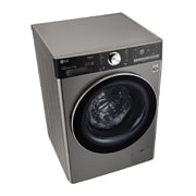 LG 人工智能 · 纤巧洗衣机 11Kg 蒸汽洗除菌除螨 钛空银, 45度右视图1, FCH11G4M, thumbnail 8