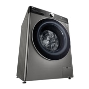 LG 人工智能 · 纤巧洗衣机 11Kg 蒸汽洗除菌除螨 钛空银, 右45度仰视图, FCH11G4M, thumbnail 13