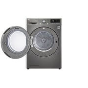 LG 双变频热泵·臻韵⁺干衣机 健康干衣护衣 10Kg  钛空银, 正面开门视图, RH10V3PV8WS, thumbnail 2
