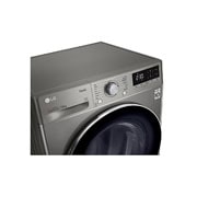 LG 双变频热泵·臻韵⁺干衣机 健康干衣护衣 10Kg  钛空银, 局部图1, RH10V3PV8WS, thumbnail 4