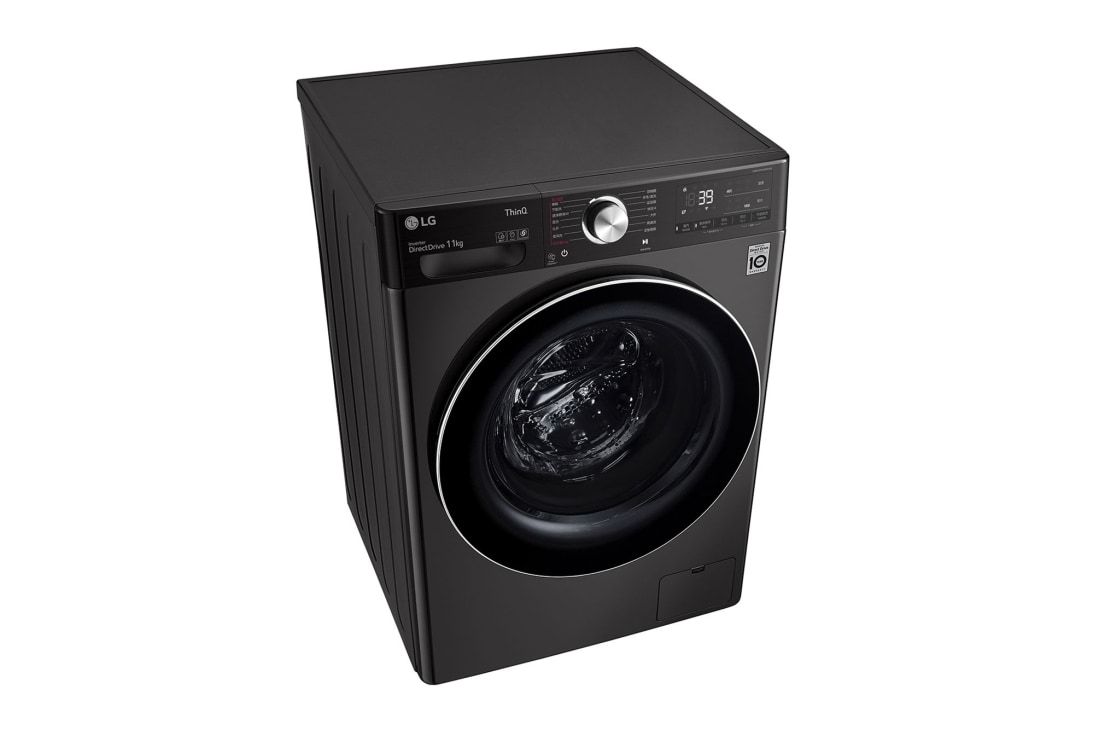 LG 人工智能·纤巧洗衣机 大容量 速净喷淋 11Kg 曜岩黑, FG11BH4, thumbnail 8