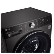 LG 人工智能·纤巧洗衣机 大容量 速净喷淋 11Kg 曜岩黑, FG11BH4, thumbnail 3
