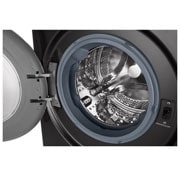 LG 人工智能·纤巧洗衣机 大容量 速净喷淋 11Kg 曜岩黑, FG11BH4, thumbnail 4