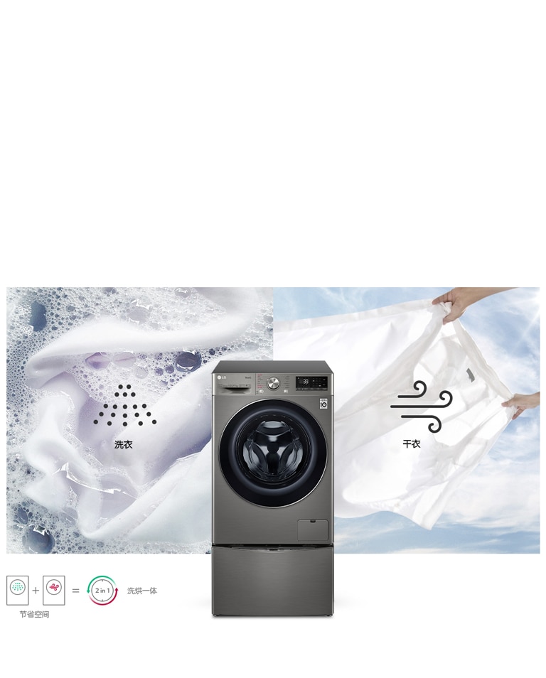 洗衣机干衣机合二为一
