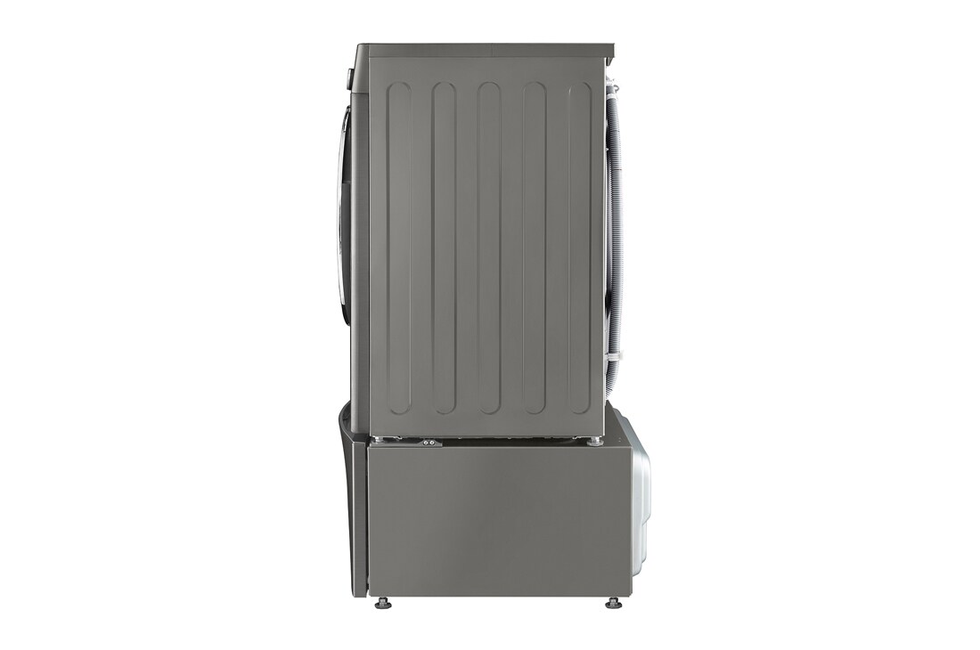 LG 同步分类 · 双擎洗干一体机 <br>蒸汽洗 大容量 13.5/7Kg 钛空银, 90度侧面视图, FD13PWW, thumbnail 12