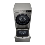 LG 同步分类 · 双擎洗干一体机 <br>蒸汽洗 大容量 13.5/7Kg 钛空银, 俯视图, FD13PWW, thumbnail 9