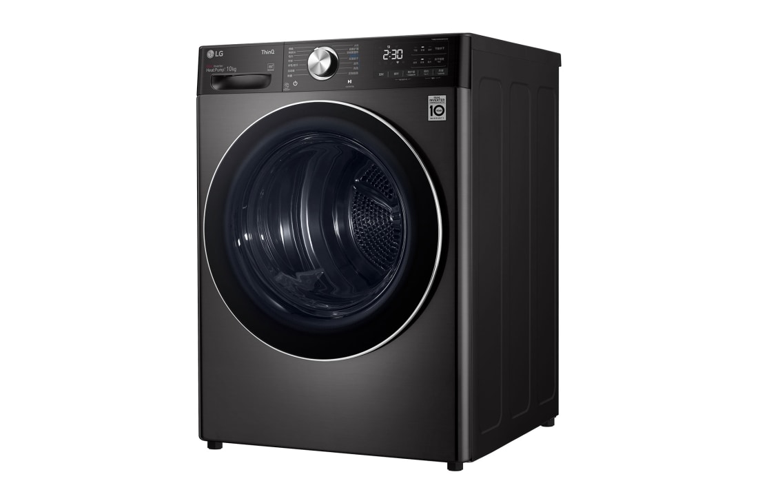 LG 双变频热泵·大容量干衣机 健康智能护衣 10Kg 曜岩黑, RH10V9JV2WR, RH10V9JV2WR, thumbnail 12