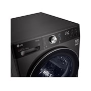 LG 双变频热泵·大容量干衣机 健康智能护衣 10Kg 曜岩黑, RH10V9JV2WR, RH10V9JV2WR, thumbnail 3