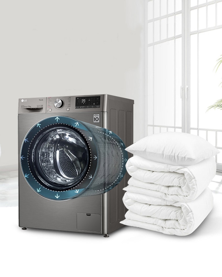 13Kg洗涤大容量洗涤<br>相同容量，尺寸更小*2