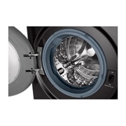 LG人工智能·纤巧洗衣机 13/8Kg 蒸汽除菌除螨除皱 曜岩黑, FC13BH4, thumbnail 4