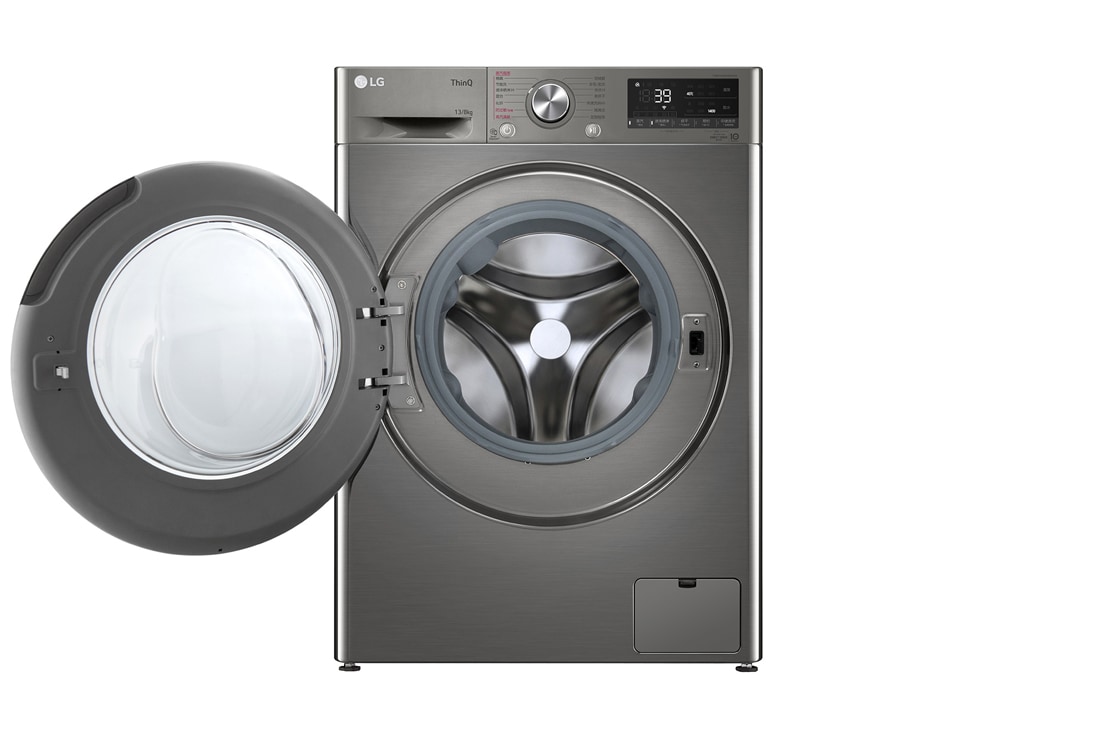 LG人工智能·纤巧洗衣机 大容量 蒸汽洗 13Kg 钛空银, FD13PW4, FD13PW4, thumbnail 2