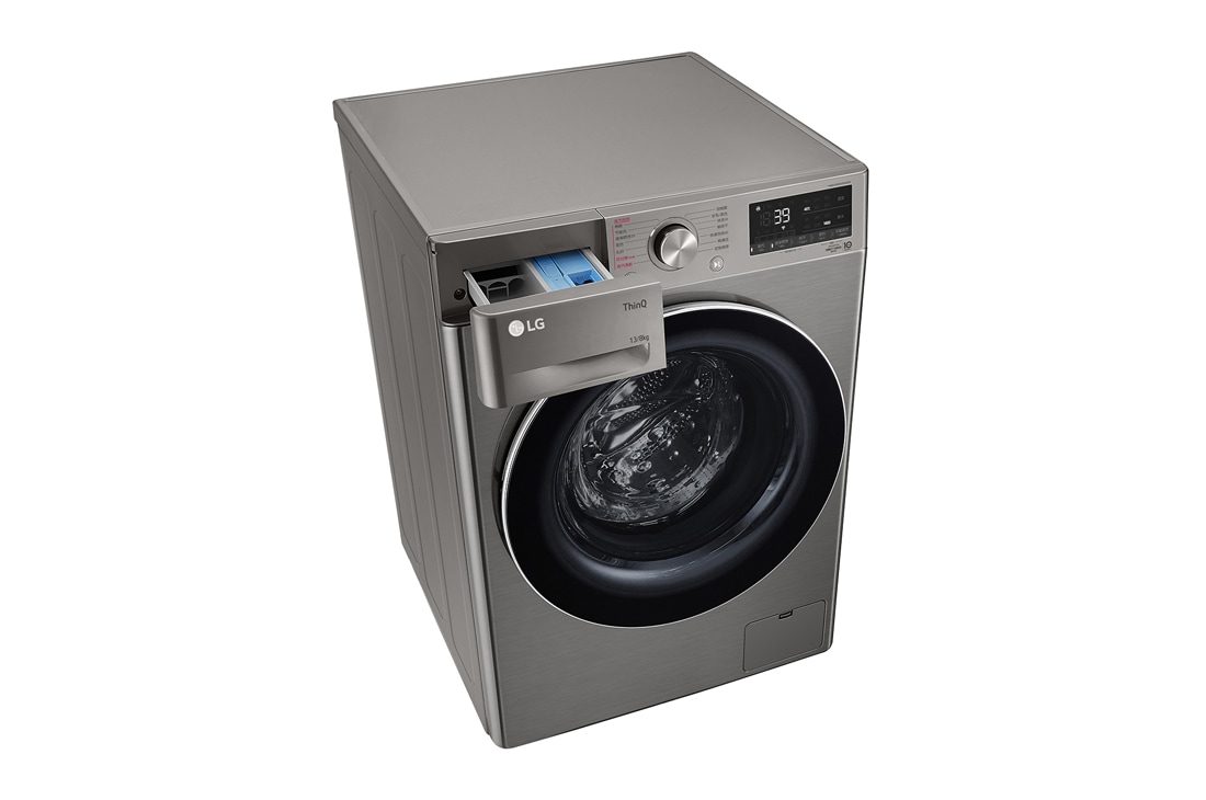 LG人工智能·纤巧洗衣机 大容量 蒸汽洗 13Kg 钛空银, FD13PW4, FD13PW4, thumbnail 9