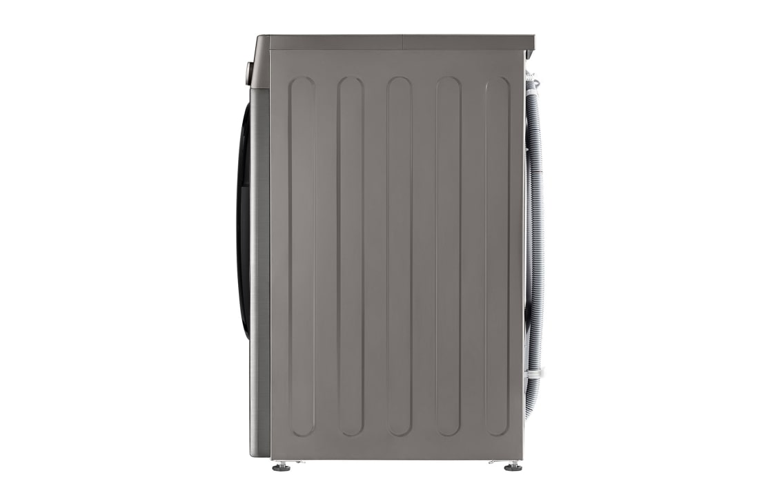 LG 人工智能·纤巧洗衣机 健康蒸汽洗 纤薄机身 10Kg 钛空银, rear perspective view, FY10PN4, thumbnail 14