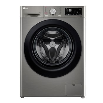LG 人工智能·纤巧洗衣机 健康蒸汽洗 纤薄机身 10Kg 钛空银1