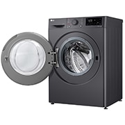 LG人工智能·星云黑洗烘一体机<br/>10/7Kg （京东专供）, 左开门视图, FCY10R4M, thumbnail 11