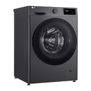 LG人工智能·纤巧洗衣机 <br>蒸汽洗烘 除菌除螨 护衣 10Kg 星云黑, 右侧面视图, FCY10Y4M, thumbnail 10