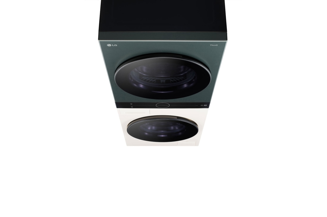 LG人工智能·WashTower洗烘塔<br>洗干一体机 奂然系列<br>13Kg+10Kg 玉石白+墨玉绿, FN231QH, thumbnail 7