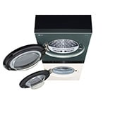 LG人工智能·WashTower洗烘塔<br>洗干一体机 奂然系列<br>13Kg+10Kg 玉石白+墨玉绿, FN231QH, thumbnail 9