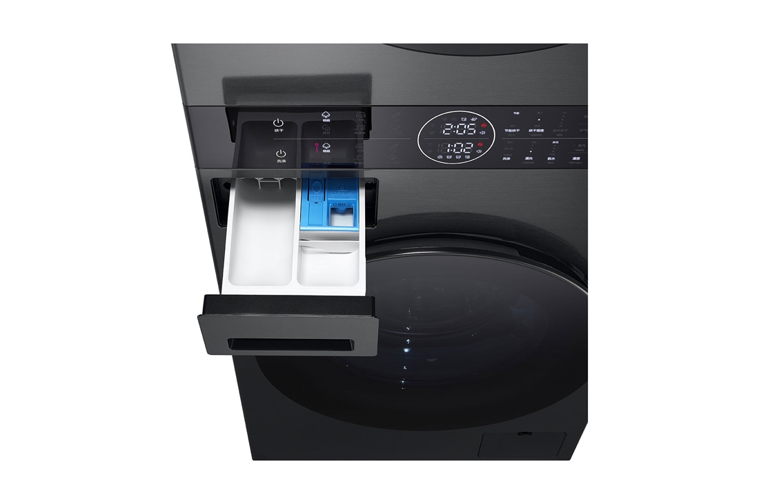LG 人工智能·WashTower洗烘塔<br>洗干一体机 奂然系列<br>13Kg+10Kg 曜岩黑, FN23BQH, thumbnail 7