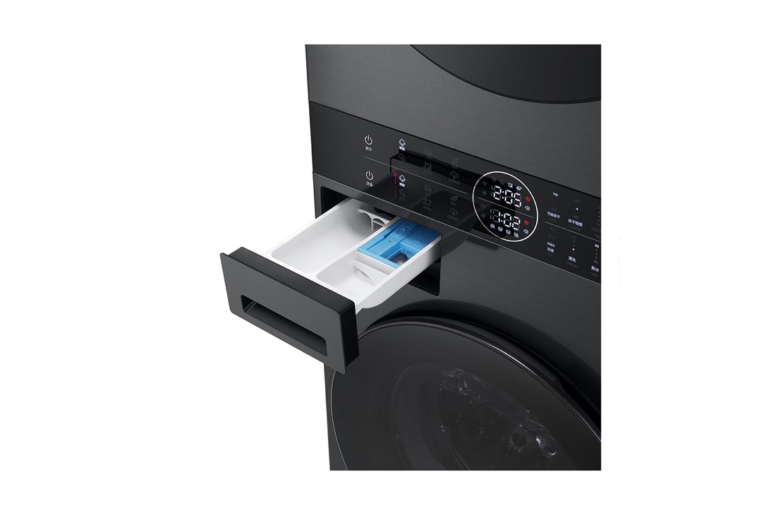 LG 人工智能·WashTower洗烘塔<br>洗干一体机 奂然系列<br>13Kg+10Kg 曜岩黑, FN23BQH, thumbnail 8