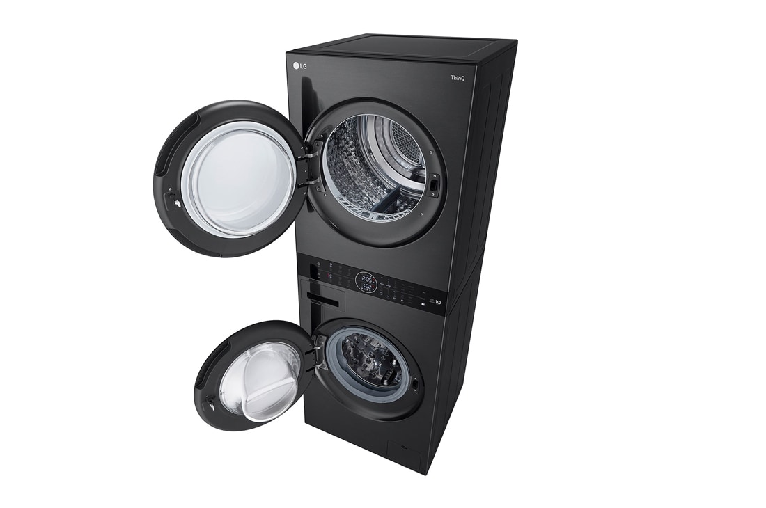 LG 人工智能·WashTower洗烘塔<br>洗干一体机 奂然系列<br>13Kg+10Kg 曜岩黑, FN23BQH, thumbnail 10