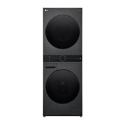 LG 人工智能·WashTower洗烘塔<br>洗干一体机 奂然系列<br>13Kg+10Kg 曜岩黑, FN23BQH, thumbnail 1