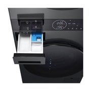 LG 人工智能·WashTower洗烘塔<br>洗干一体机 奂然系列<br>13Kg+10Kg 曜岩黑, FN23BQH, thumbnail 7
