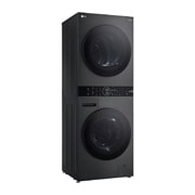 LG 人工智能·WashTower洗烘塔<br>洗干一体机 奂然系列<br>13Kg+10Kg 曜岩黑, FN23BQH, thumbnail 13