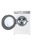 LG 京东专供<br>LG 人工智能·小旋风洗衣机 <br>360°速净喷淋 蒸汽洗10Kg 奢华白, 02_Vivace_VC3_V700_11kg_Platinum_F4V5BRPKP0B_CN_FrontOpen, FCW10Y4WA, thumbnail 2