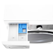 LG 京东专供<br>LG 人工智能·小旋风洗衣机 <br>360°速净喷淋 蒸汽洗10Kg 奢华白, 05_Vivace_VC3_V700_11kg_Platinum_F4V5BRPKP0B_CN_Front_Panel_Detail, FCW10Y4WA, thumbnail 5