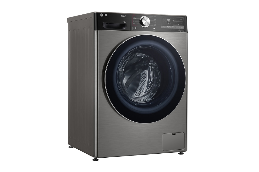 LG 人工智能·小旋风洗衣机 <br>速净喷淋 蒸汽洗10Kg 钛空银	, 08_Vivace_VC3_V700_11kg_Platinum_F4V5BRPKP0B_CN_Top_Left_Perspective, FCW10Y4PA, thumbnail 8