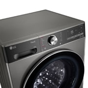 LG 人工智能·小旋风洗衣机 <br>速净喷淋 蒸汽洗10Kg 钛空银	, 03_Vivace_VC3_V700_11kg_Platinum_F4V5BRPKP0B_CN_Top_Left_Panel_Detail, FCW10Y4PA, thumbnail 3