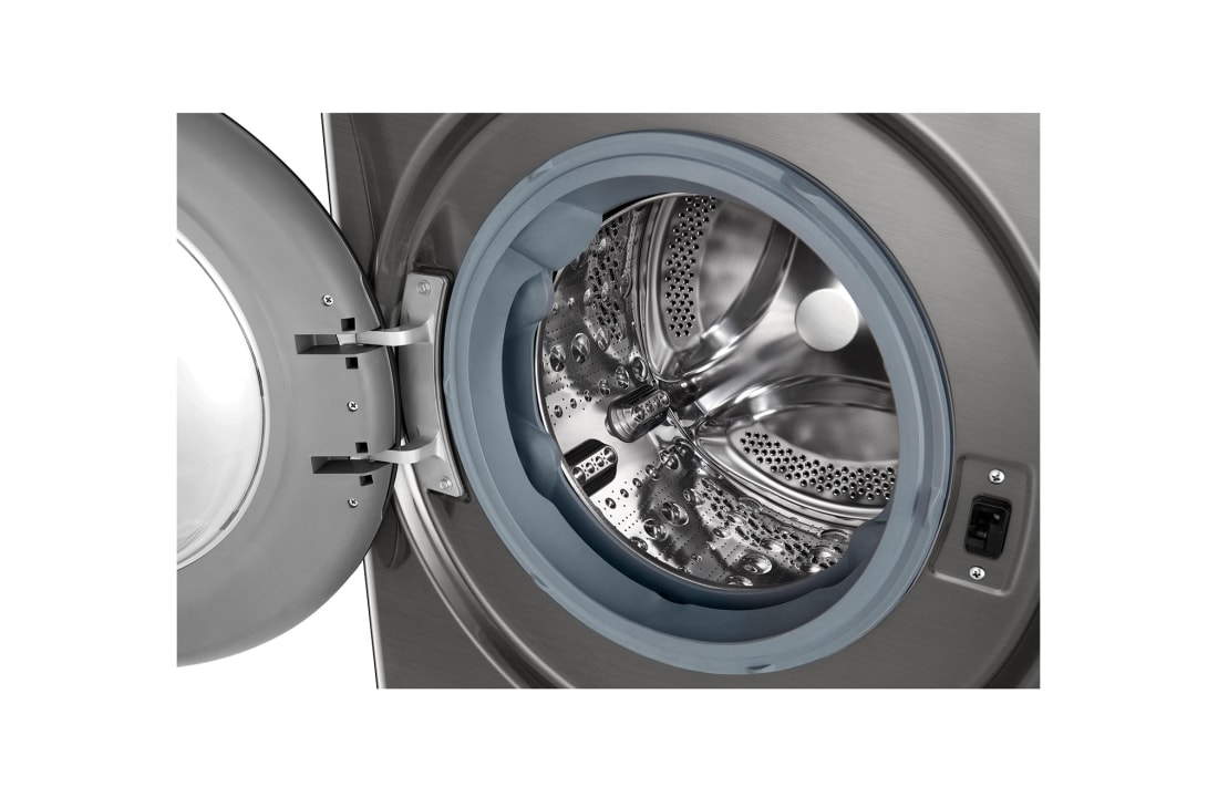 LG 京东专供<br>LG 人工智能·小旋风洗烘一体机 <br>360°速净喷淋 蒸汽洗 10/7Kg 钛空银, FCW10D4PA, FCW10D4PA, thumbnail 4